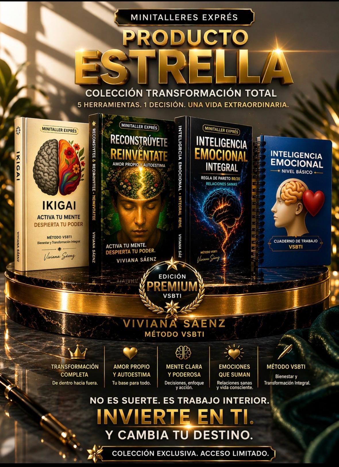 Producto Estrella 3 Talleres + Cuaderno de Trabajo